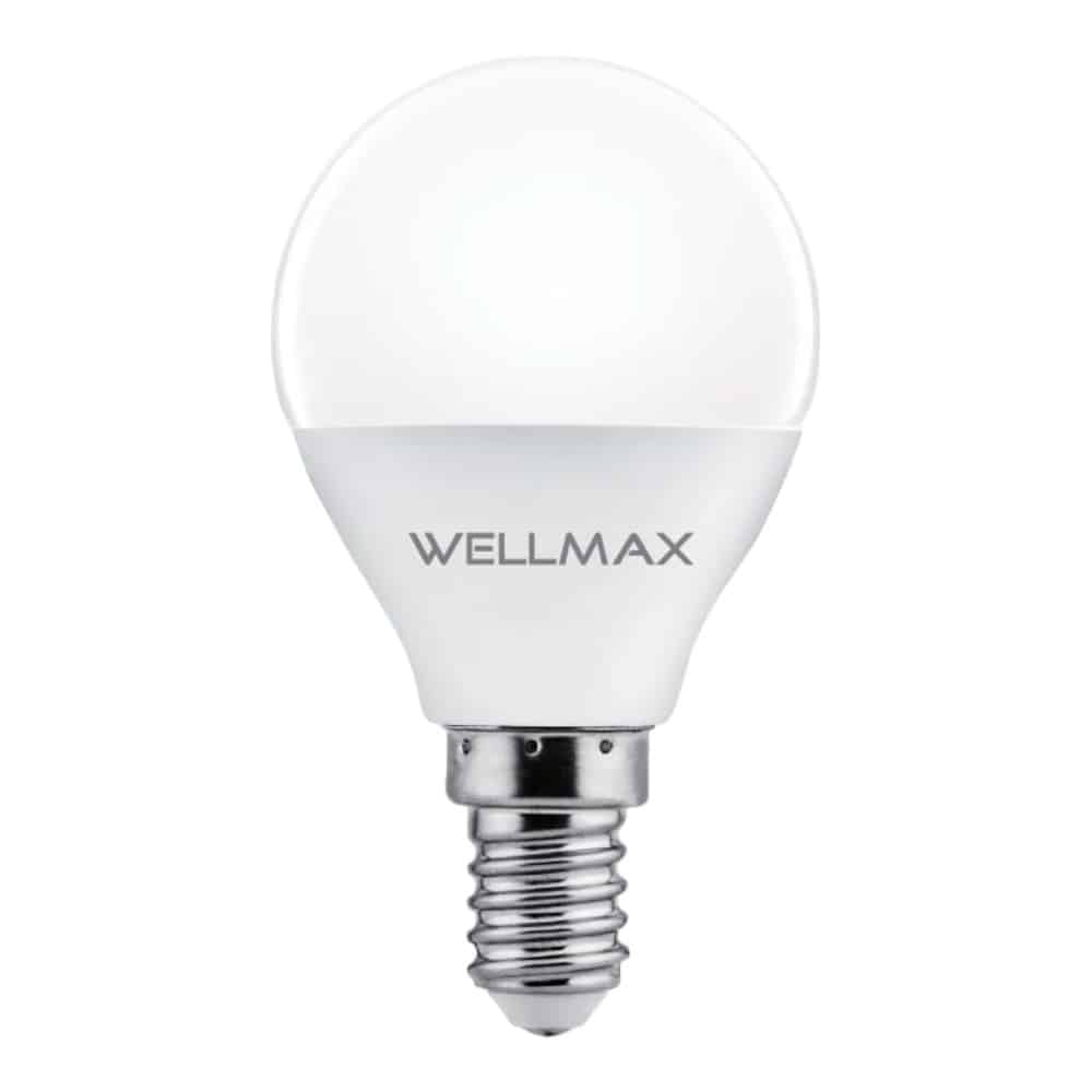 Lámpara Led 6W Gota (equi 50w) E14 Fria Wellmax