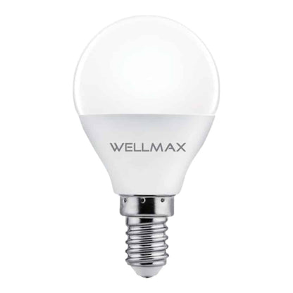 Lámpara Led 6W Gota (equi 50w) E14 Fria Wellmax