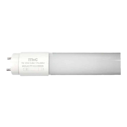 Tubo de Luz Led 60cm 10W T8 Vidrio Luz Fria