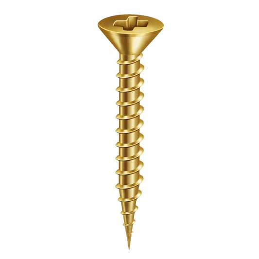 Tornillo Madera ph. 20x50 (4,0x50)mm Cabeza Frezada (Uni.)