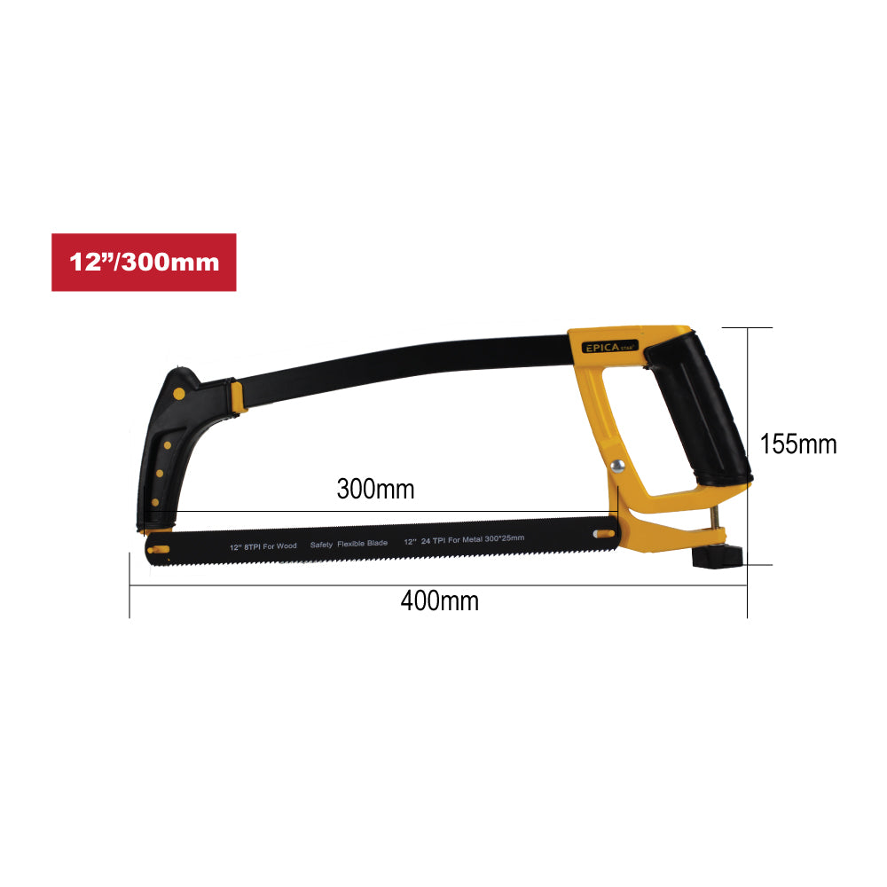 Arco de sierra/mango negro Epica Star