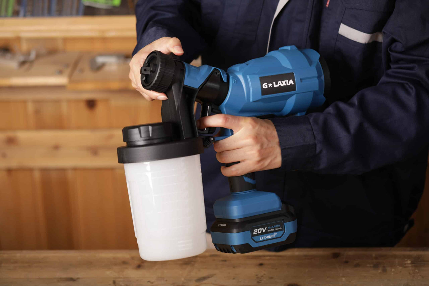 Pistola Pintar Galaxia 20V – SIN BATERÍA NI CARGADOR