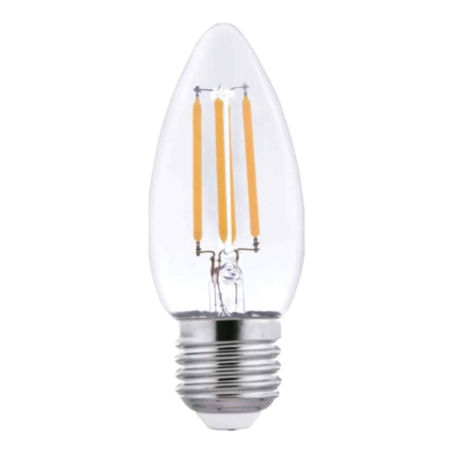 Lámpara Led 4W Filamento Vela (equi 45w) E27 Calida Wellmax