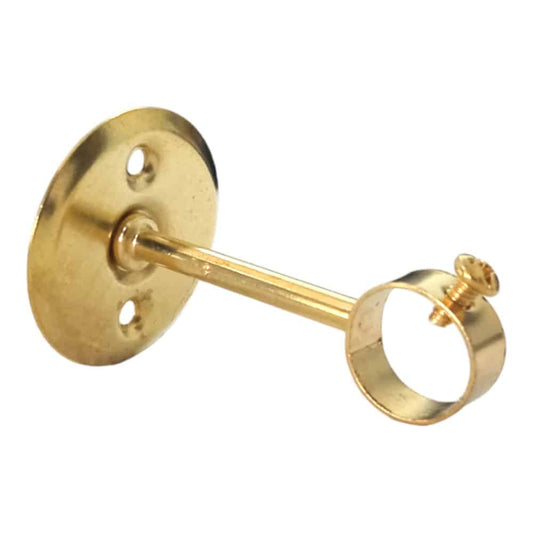 Lote 3 aprox Soporte 1/2¨ Bronce (22mm d/largo)P/Cortina