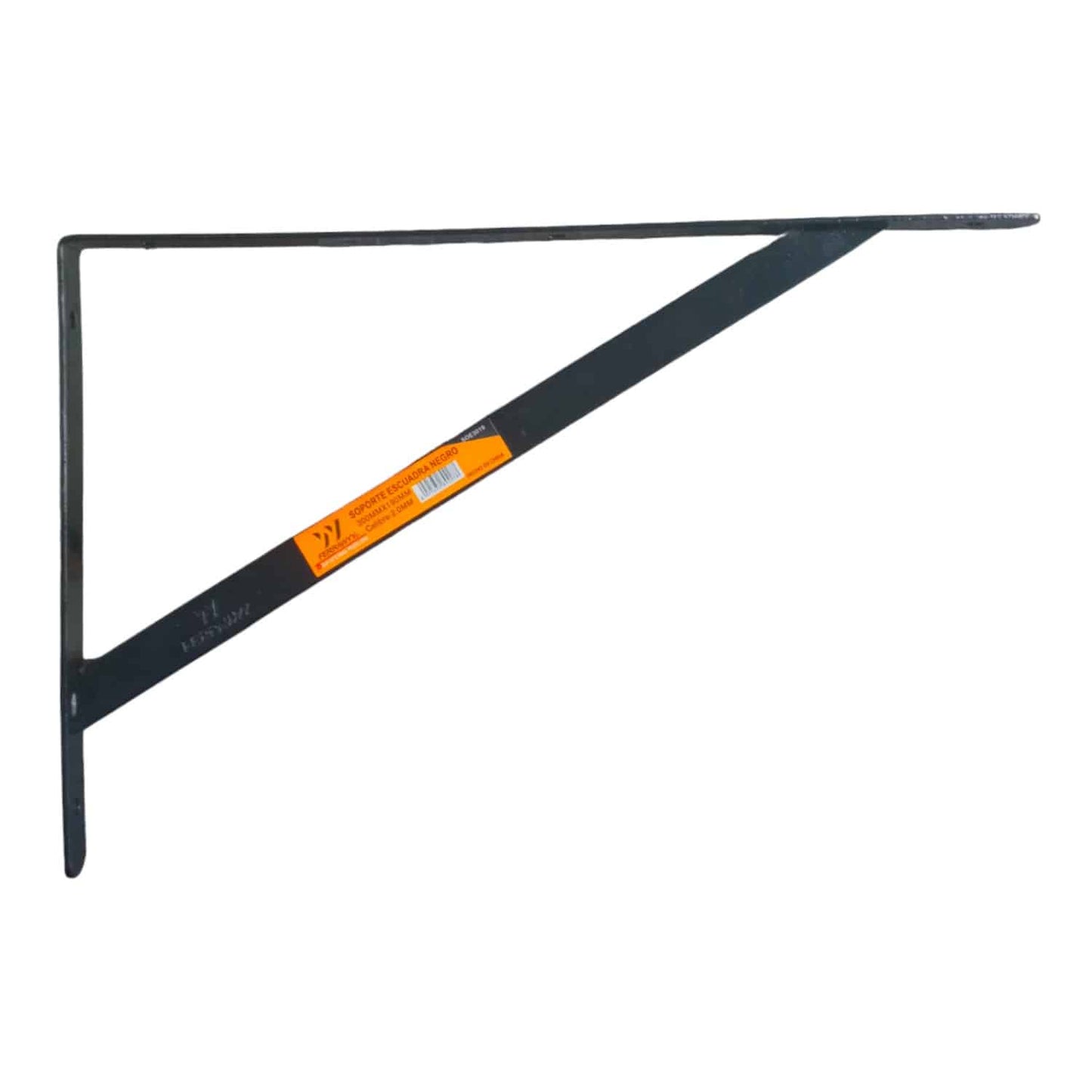 Soporte Escuadra 300X190X2mm Negro