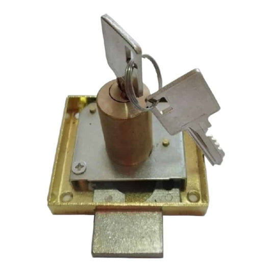 Cerradura para Cajon con Llave Dorada Dl03