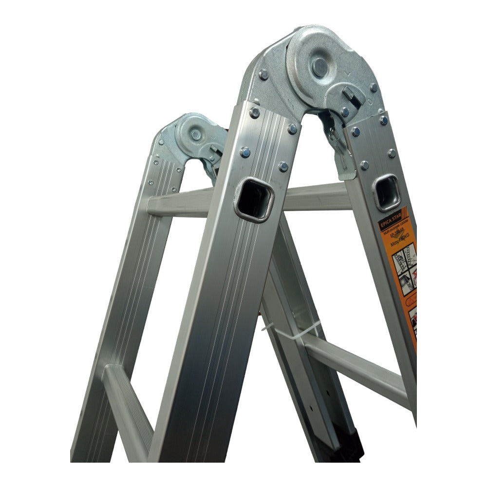 Escalera plegable 3,6m 12 escalones