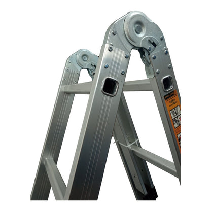 Escalera plegable 3,6m 12 escalones