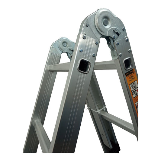 Escalera plegable 3,6m 12 escalones