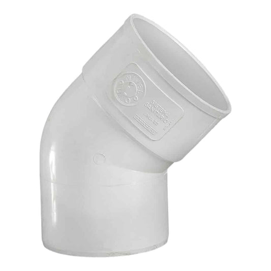 Codo 45º M/H 63mmx3,2mm. PVC
