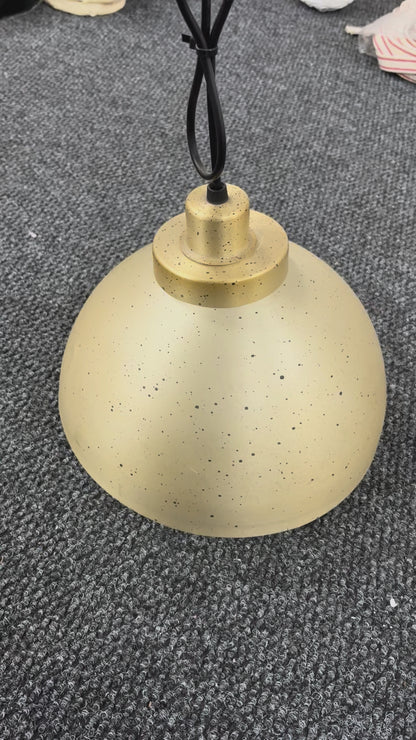 Plafon Campana Aluminio 28Cm