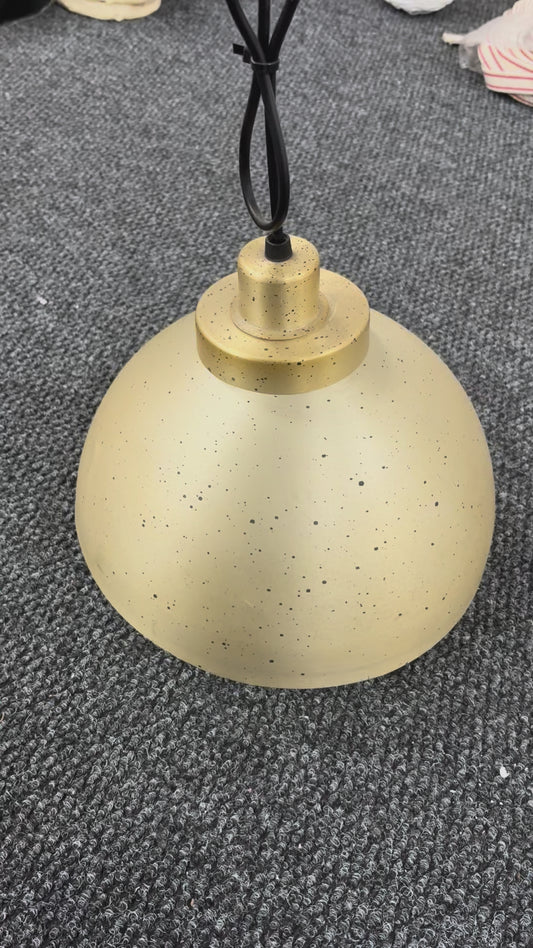 Plafon Campana Aluminio 28Cm