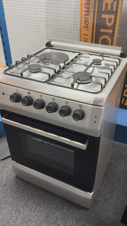 Cocina Combinada 3 Gas + 1 Eléctrica Grill Convector Terhan - ENVÍO A COBRAR