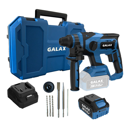 Rotomartillo BRUSHLESS 20V  2.2J con Batería 4.0Ah y Cargado