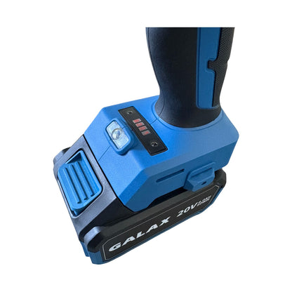 Llave de Impacto BRUSHLESS 20V 500Nm con Batería 4.0Ah y C