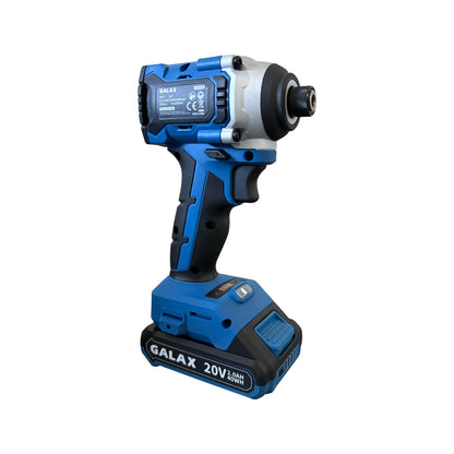 Atornillador de Impacto BRUSHLESS 20V 230Nm con Batería 2.