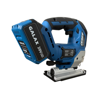 Sierra Caladora BRUSHLESS 20V con Batería 4.0Ah y Cargador