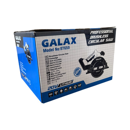 Sierra Circular BRUSHLESS 20V 165mm con Batería 4.0Ah y C