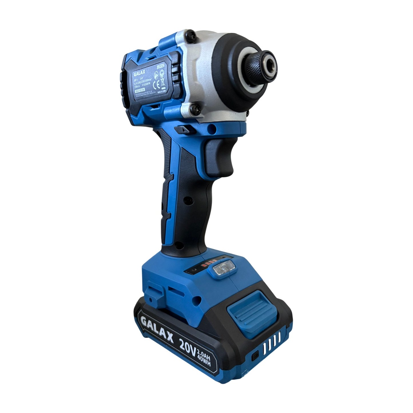 Atornillador de Impacto BRUSHLESS 20V 230Nm con Batería 2.