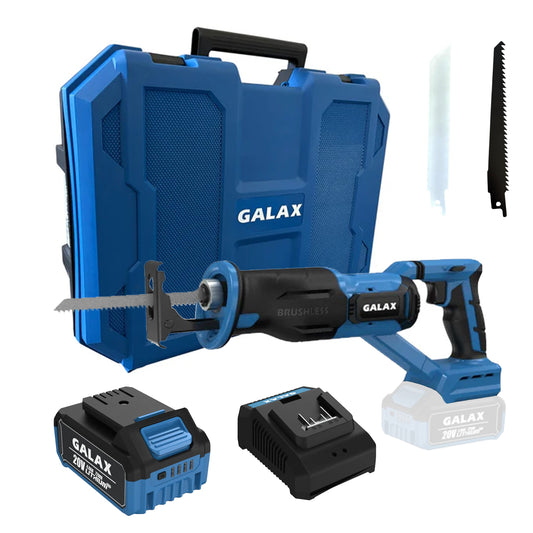 Sierra Sable BRUSHLESS 20V con Batería 4.0Ah y Cargador