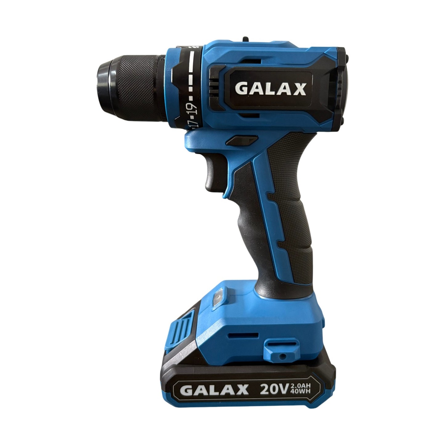 Taladro Atornillador BRUSHLESS 20V 45Nm con Batería 2.0Ah