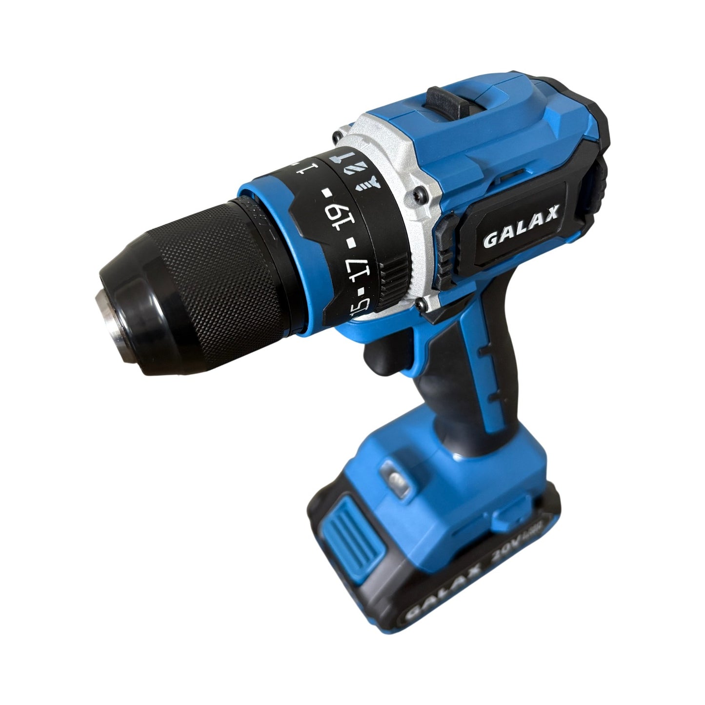 Taladro Percutor BRUSHLESS 20V 60Nm con Batería 2.0Ah y Ca