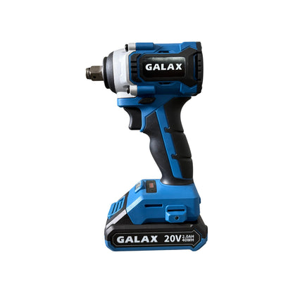 Llave de Impacto BRUSHLESS 20V 320Nm con Batería 2.0Ah y C