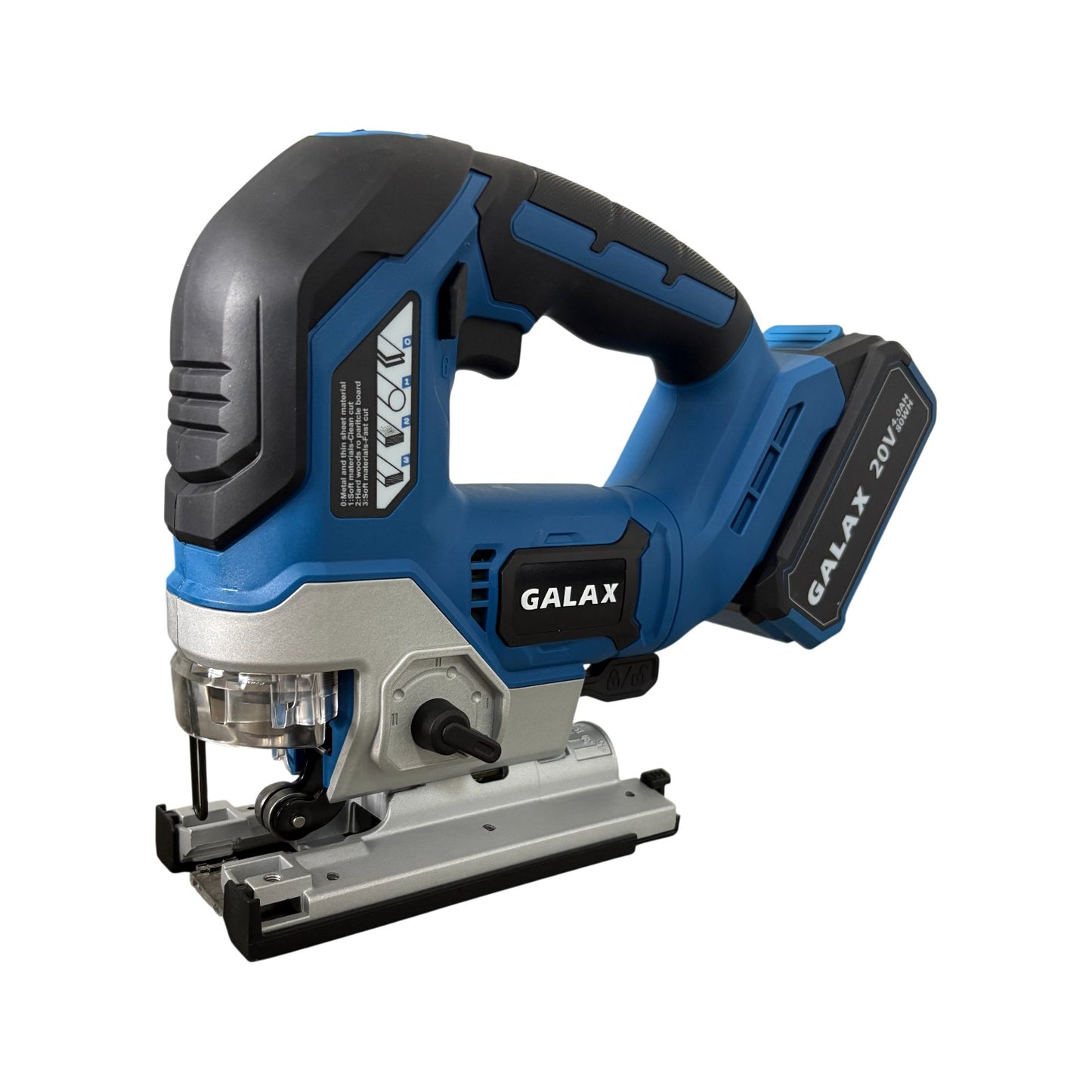 Sierra Caladora BRUSHLESS 20V con Batería 4.0Ah y Cargador